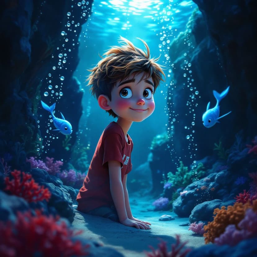Ethan's Underwater Kingdom: Discovering the secrets of Atlantis story preview