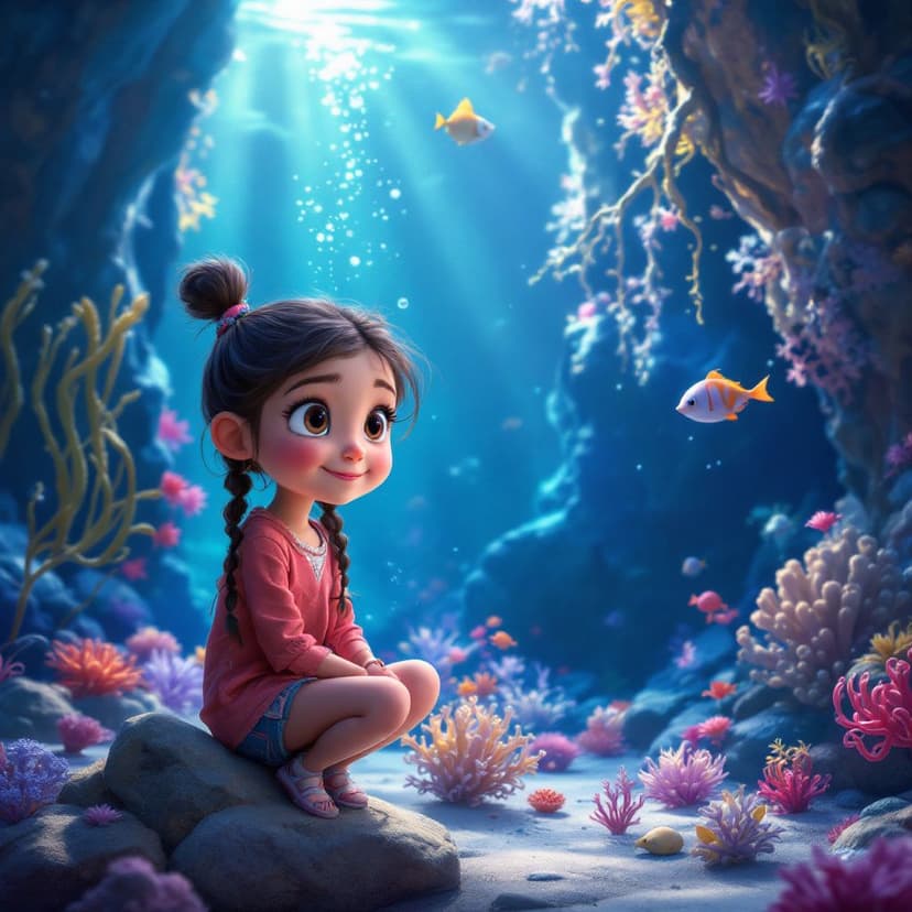 Isabella's Underwater Kingdom: Discovering the secrets of Atlantis story preview