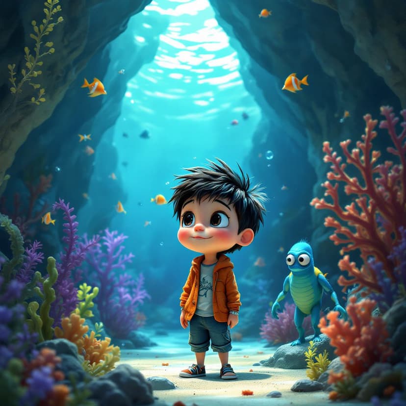 Levi's Underwater Kingdom: Discovering the secrets of Atlantis story preview