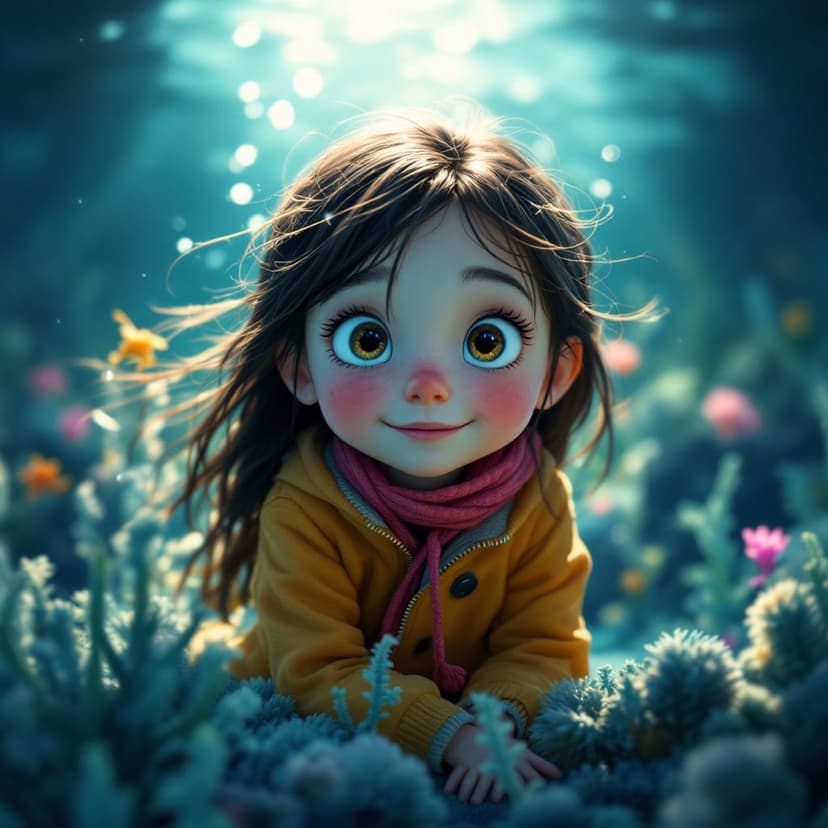 Lily's Underwater Kingdom: Discovering the secrets of Atlantis story preview