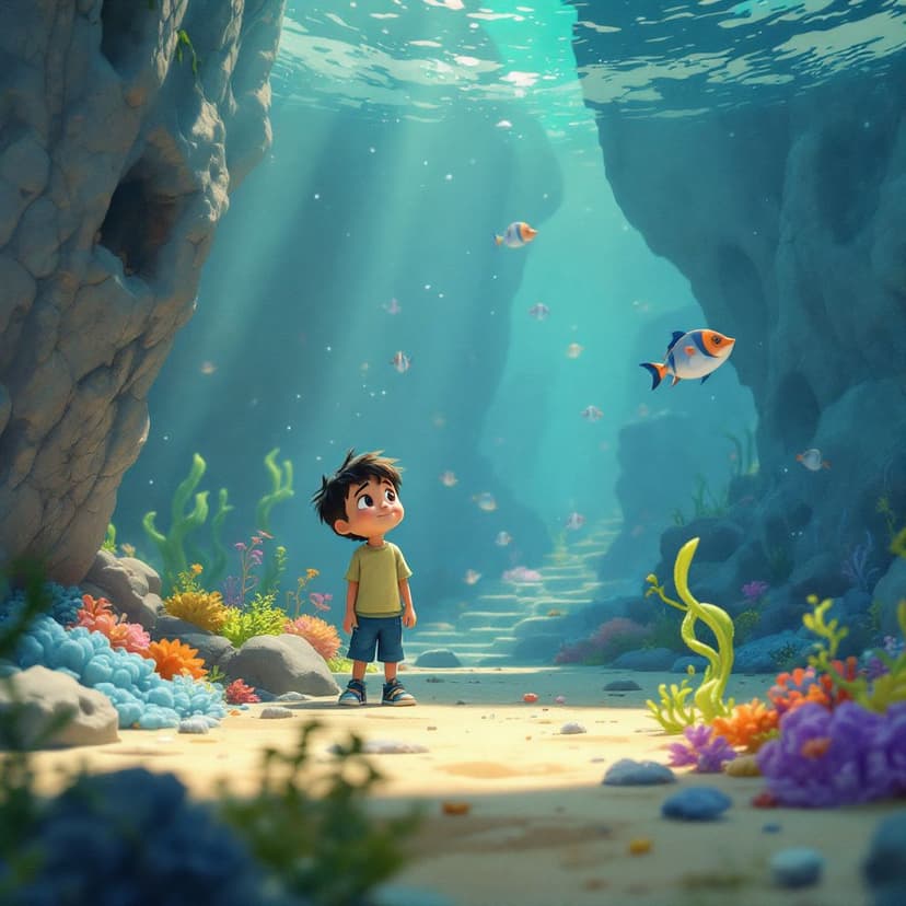 Luca's Underwater Kingdom: Discovering the secrets of Atlantis story preview