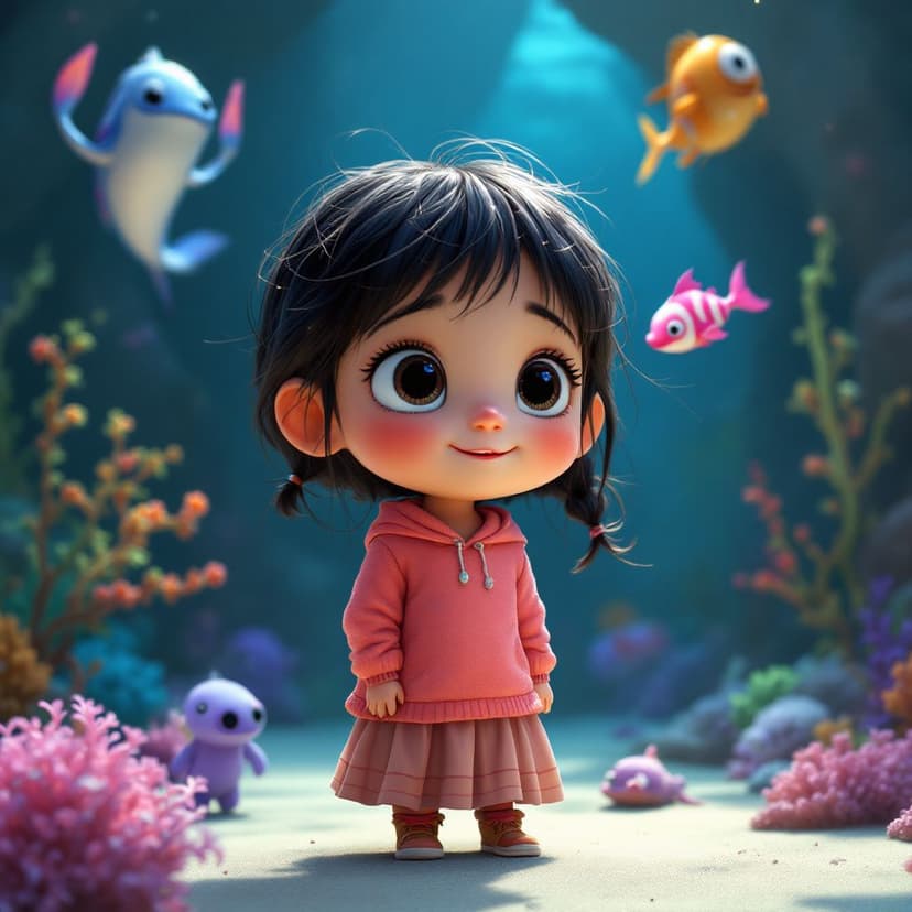 Mia's Underwater Kingdom: Discovering the secrets of Atlantis story preview