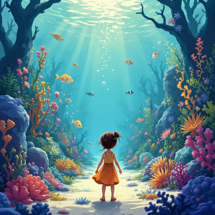 Nora's Underwater Kingdom: Discovering the secrets of Atlantis story preview