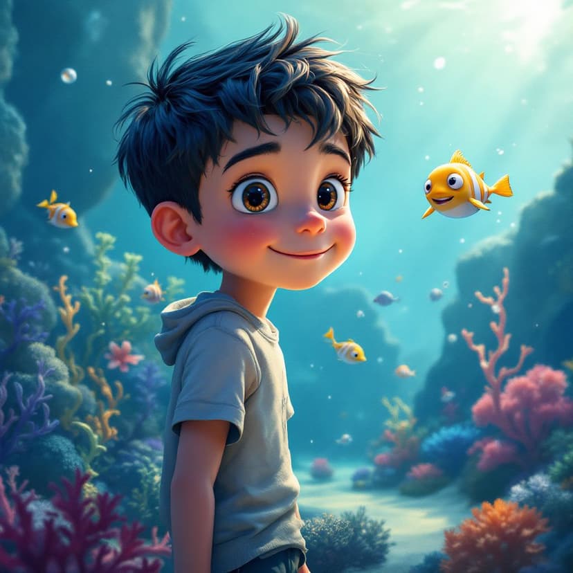Samuel's Underwater Kingdom: Discovering the secrets of Atlantis story preview