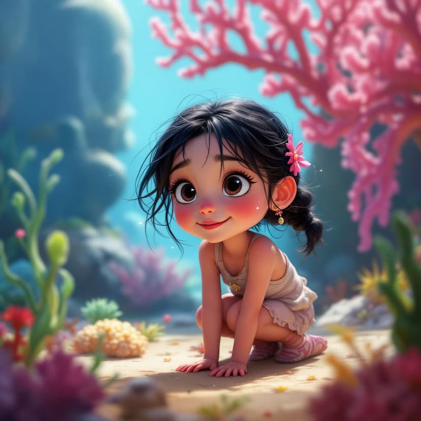 Scarlett's Underwater Kingdom: Discovering the secrets of Atlantis story preview