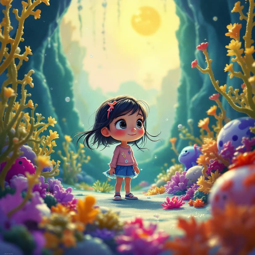 Violet's Underwater Kingdom: Discovering the secrets of Atlantis story preview
