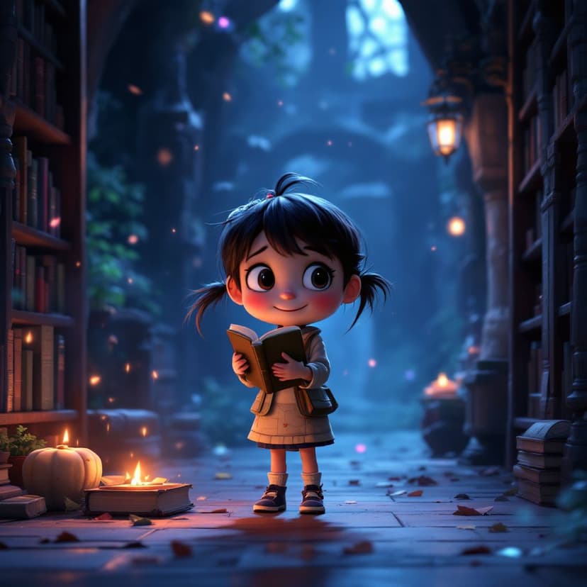 Charlotte's Learning to Read: The Magic Library Adventure story preview