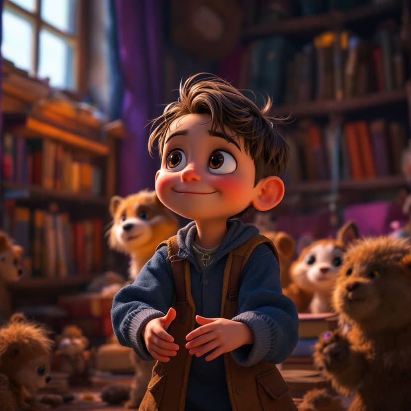 Liam's Learning to Read: The Magic Library Adventure story preview