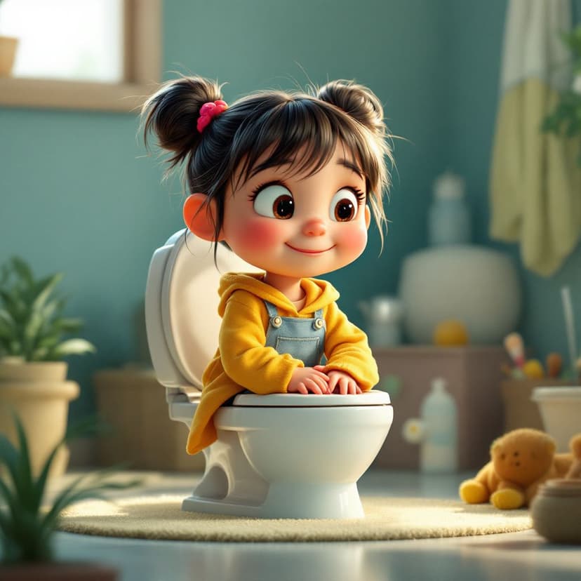 Emma's Potty Time: A Big Kid Journey story preview