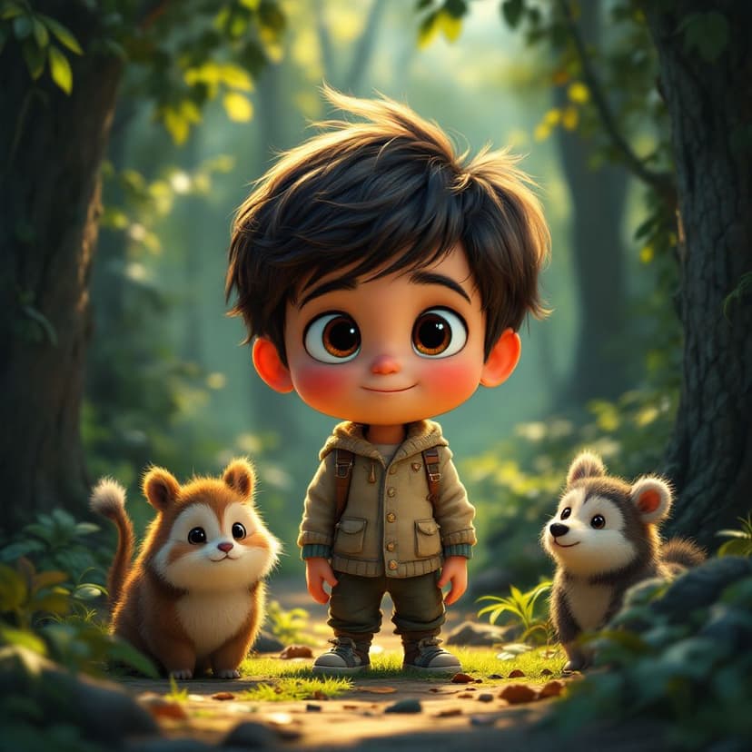 Noah's Forest Animals: A Day in the Woods story preview
