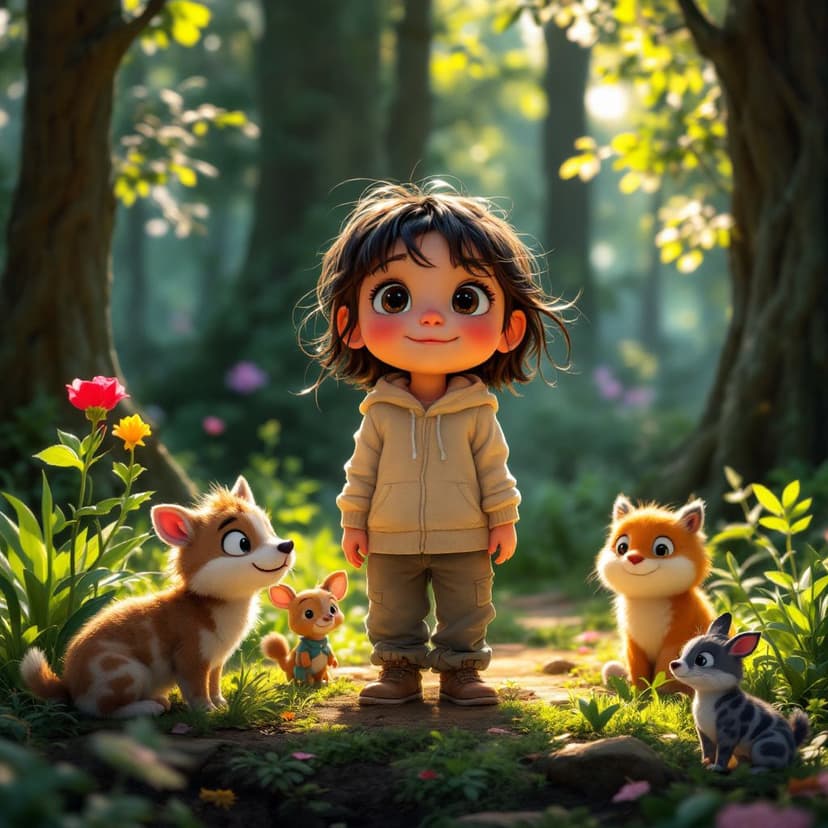 Olivia's Forest Animals: A Day in the Woods story preview