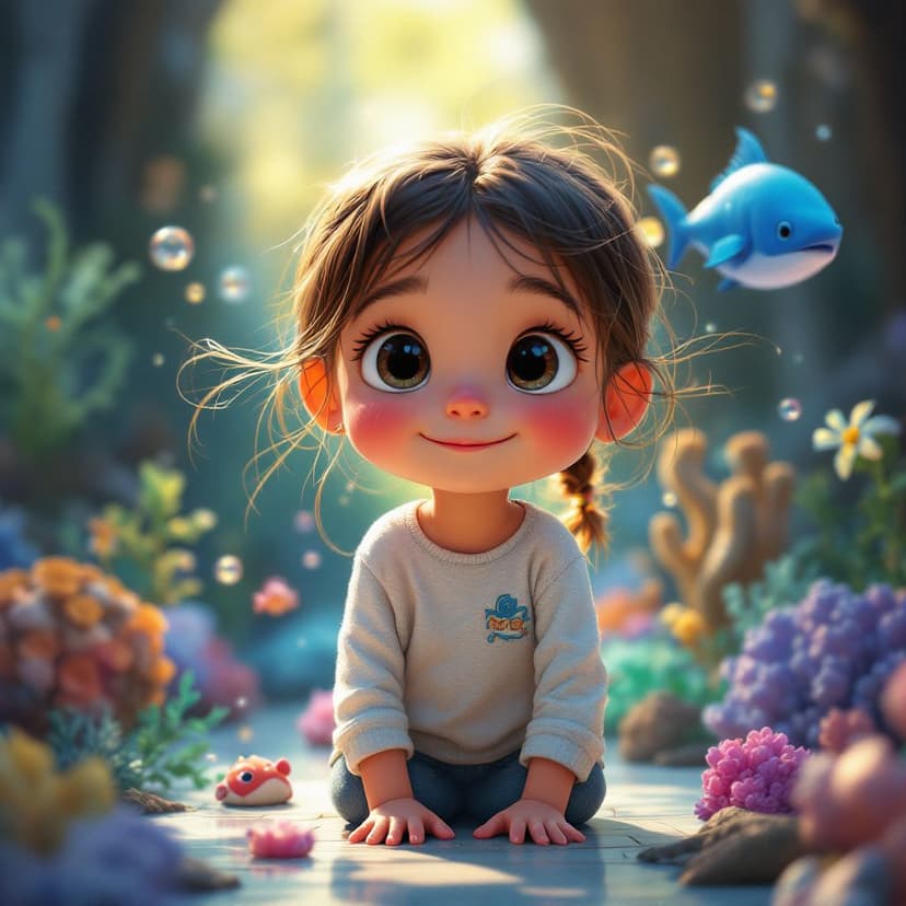 Charlotte's Save the Ocean: Marine Life Adventure story preview