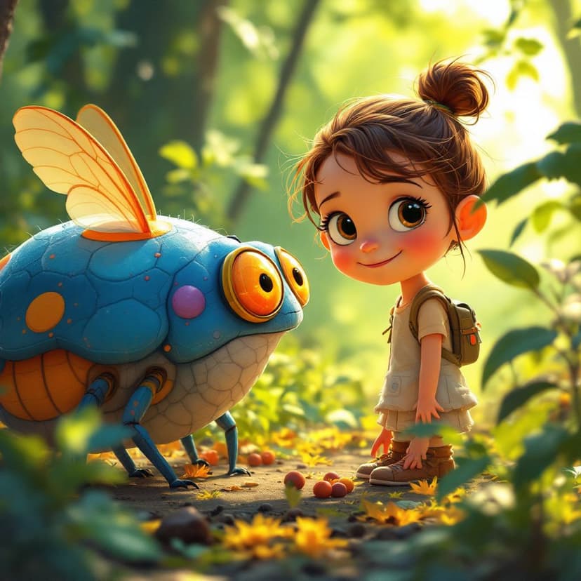 Charlotte's Bug Explorer: Tiny World Discovery story preview