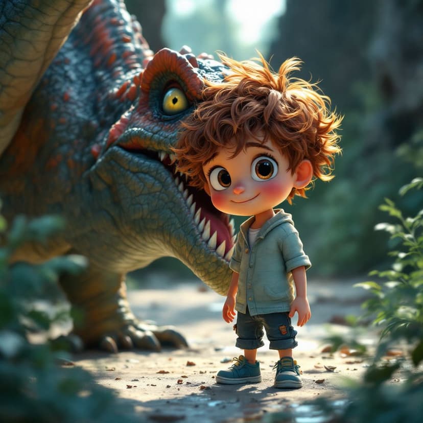 Oliver's Dinosaur Dig: Fossil Finding story preview