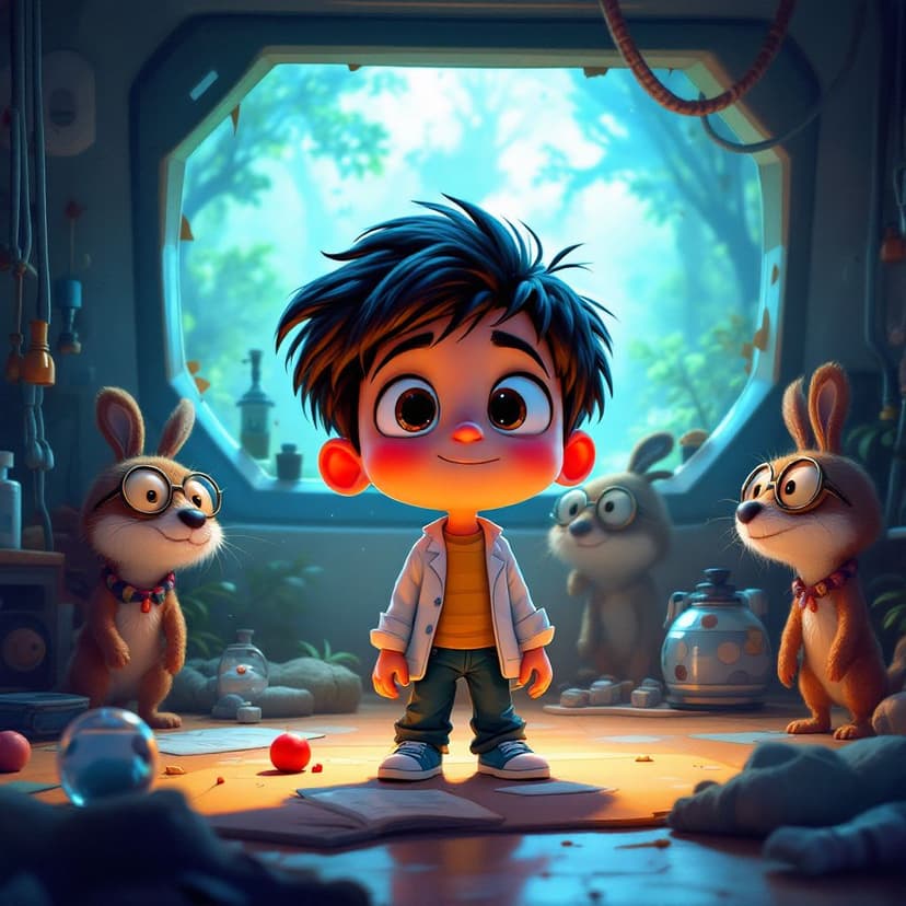 Oliver's Little Scientists: Fun Experiments story preview