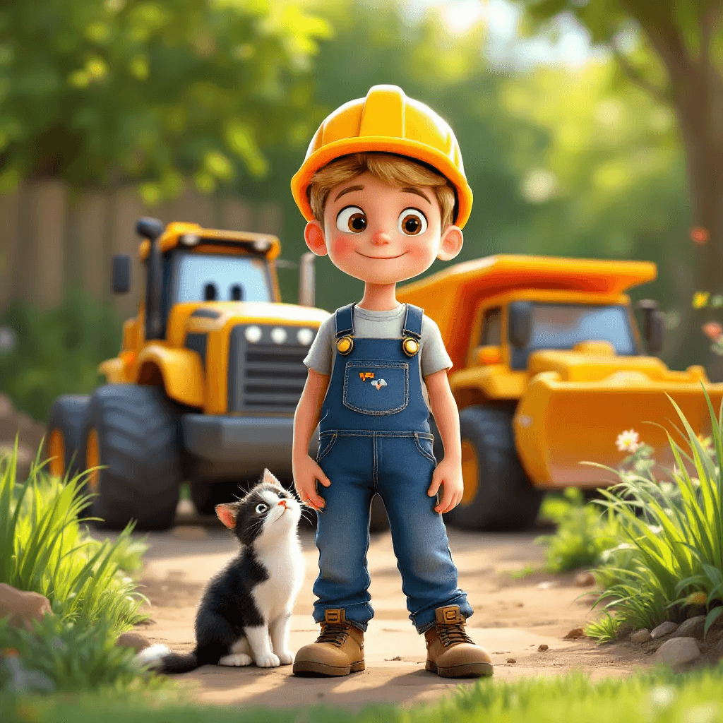 Cover of Jude's Backyard Construction Crew