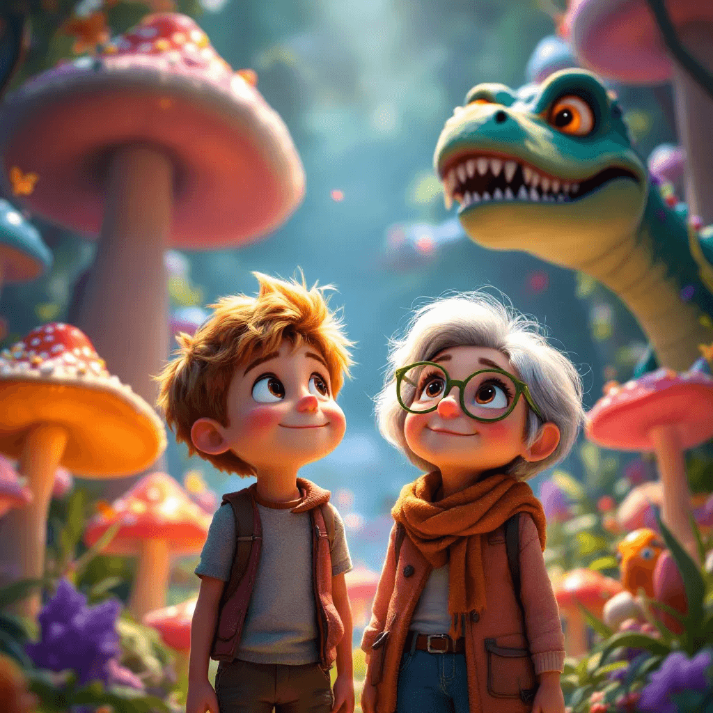 Hugh's Mushroom Adventure with Fave