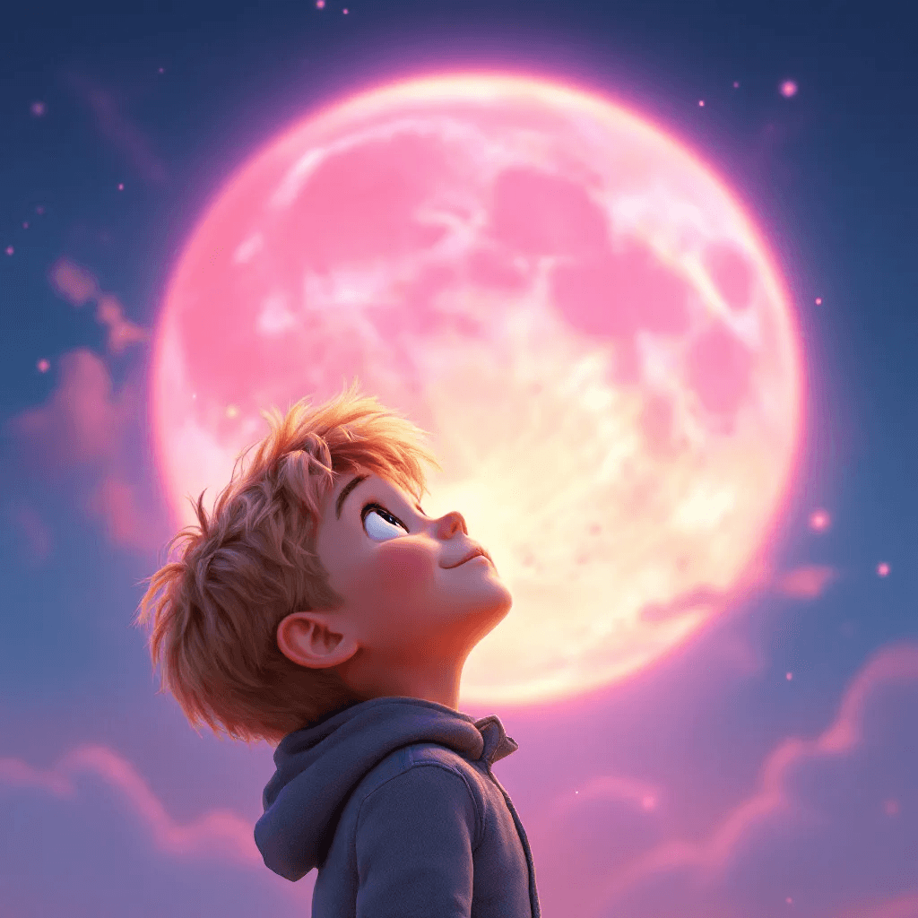 The Night the Moon Turned Pink
