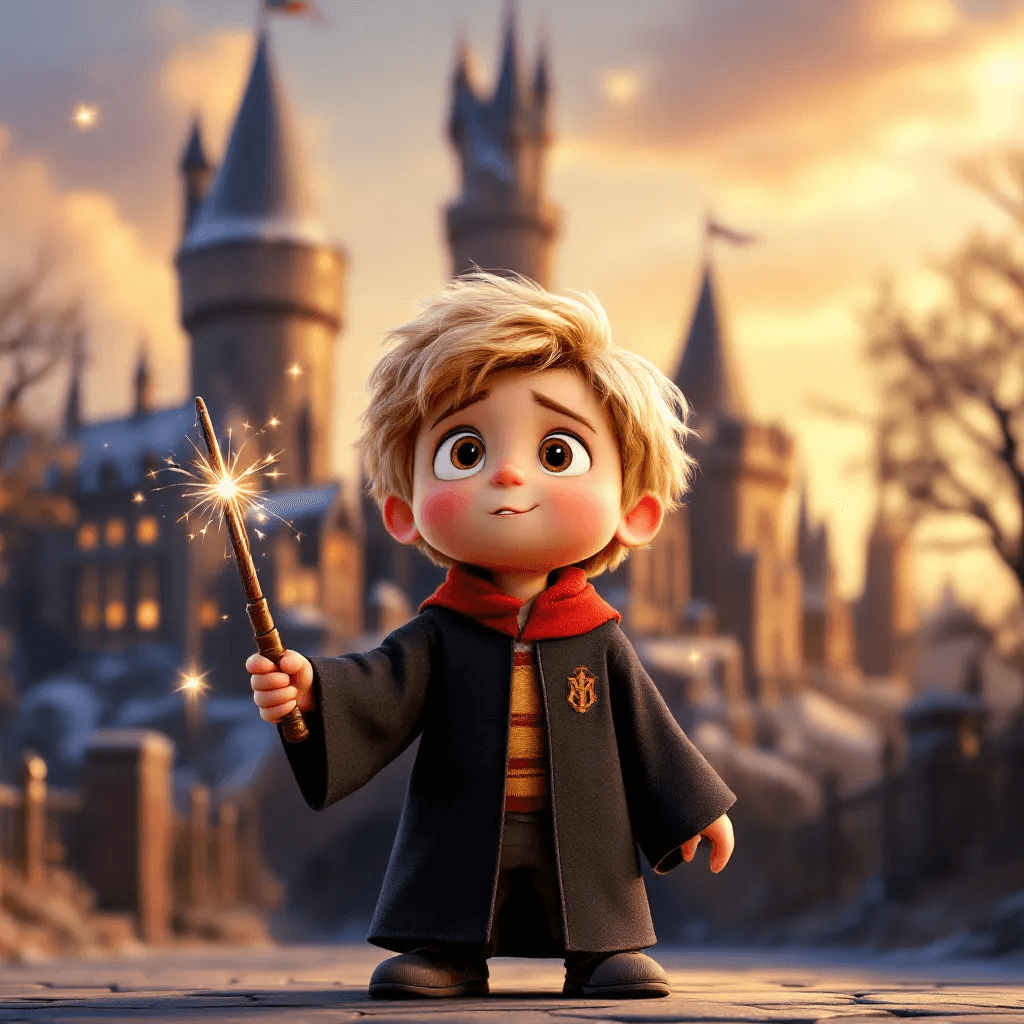 Hugh's First Day at Hogwarts Junior