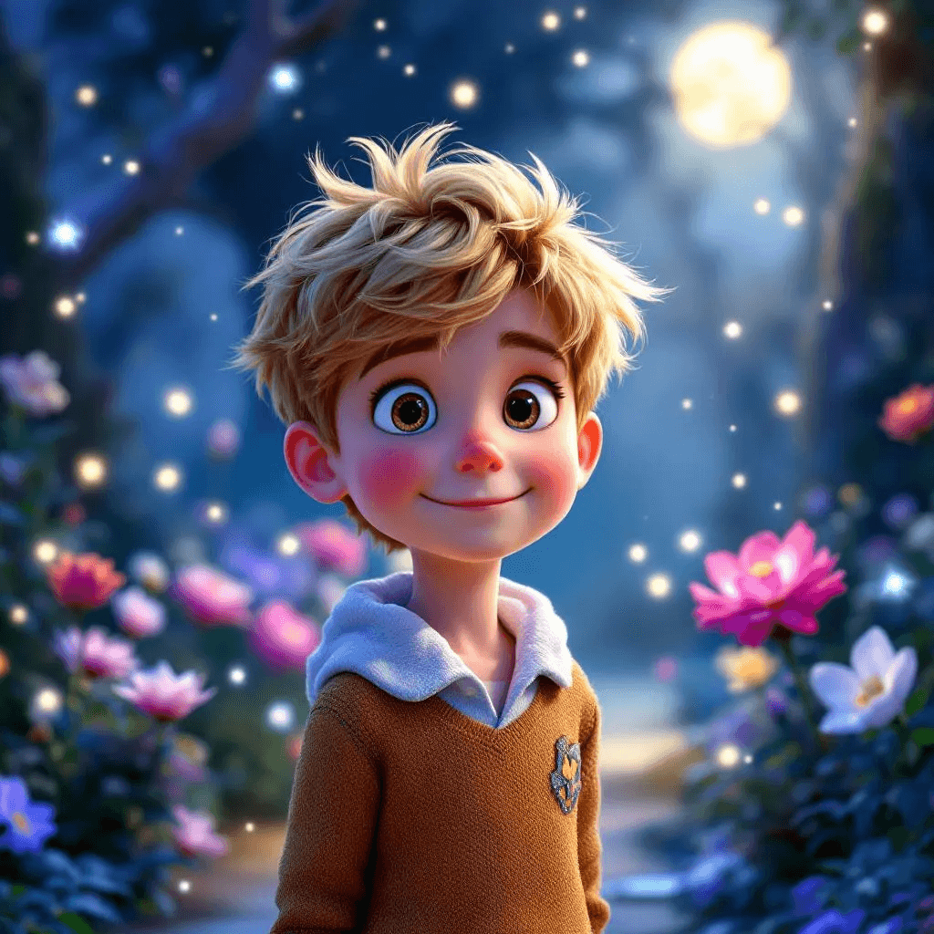 Hugh and the Moonlight Garden