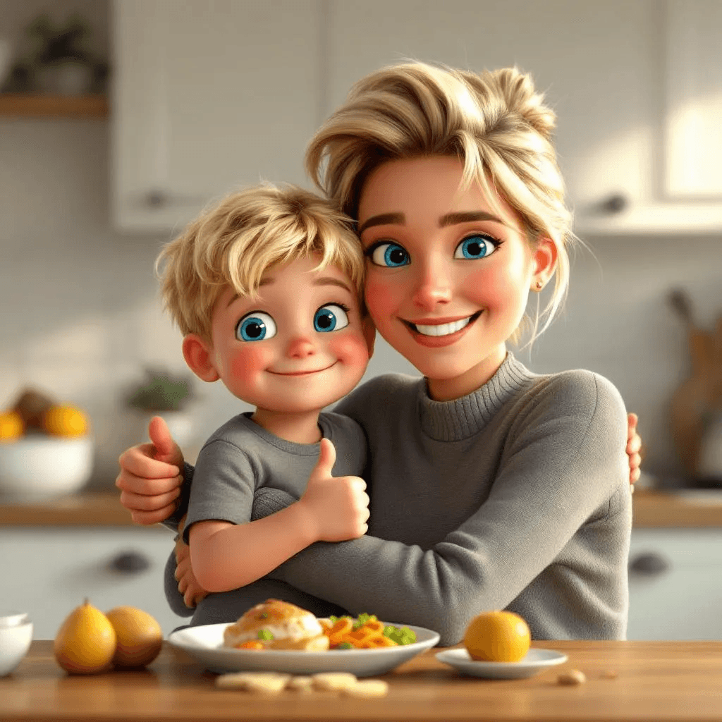 Fitz and His Super Mom