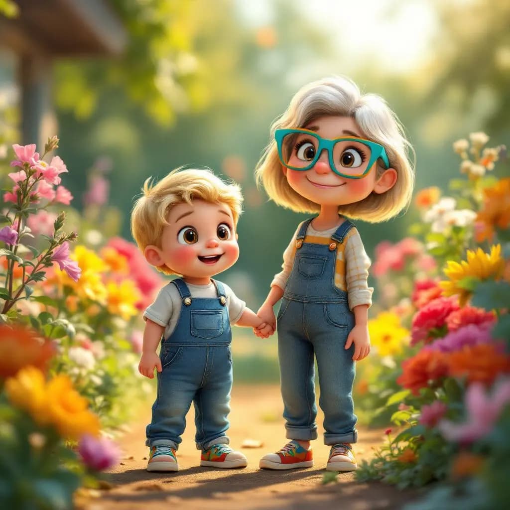 Cover of Hugh and Grandma Fave's Magical Garden Adventure