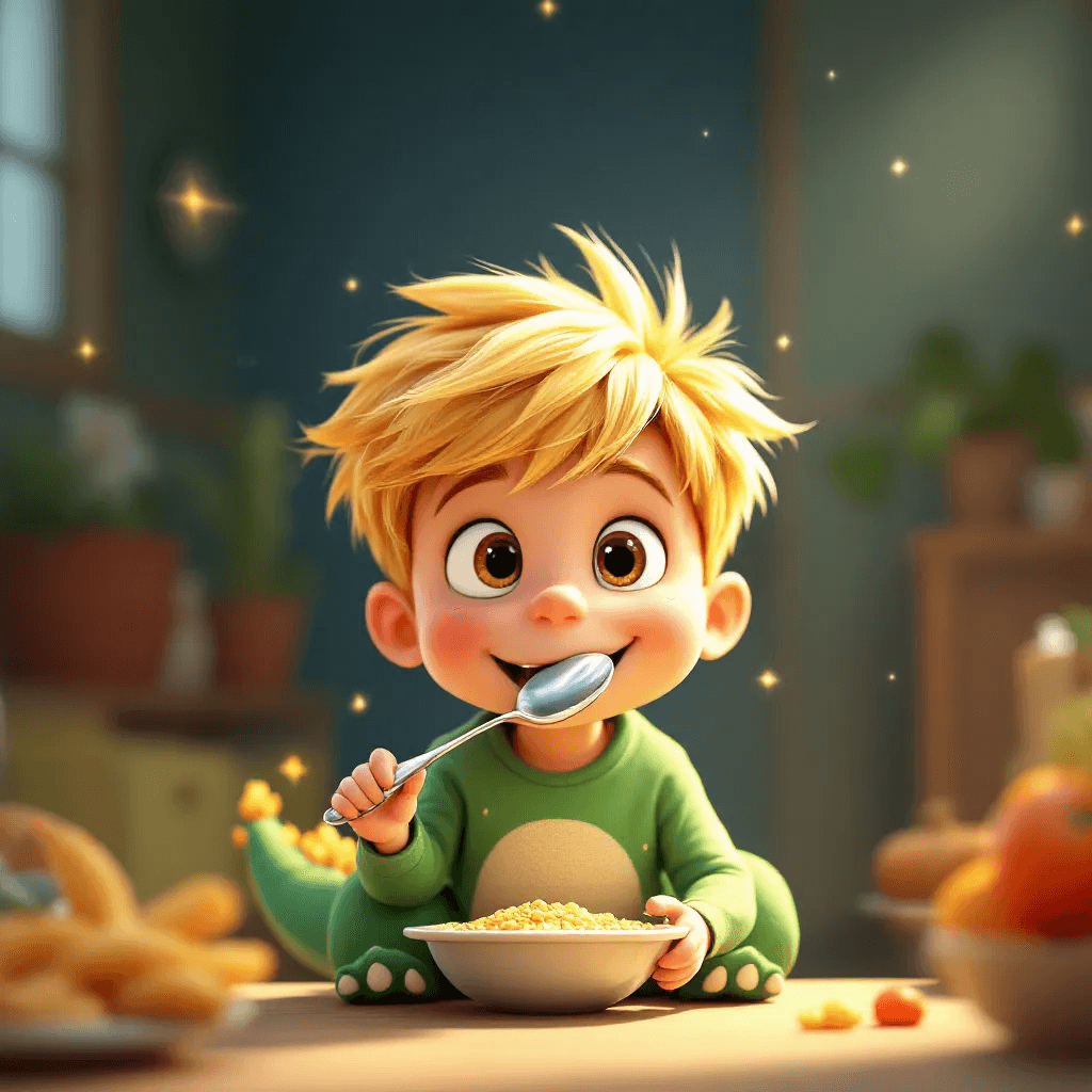 Hugh the Dinosaur's Silly Spoon