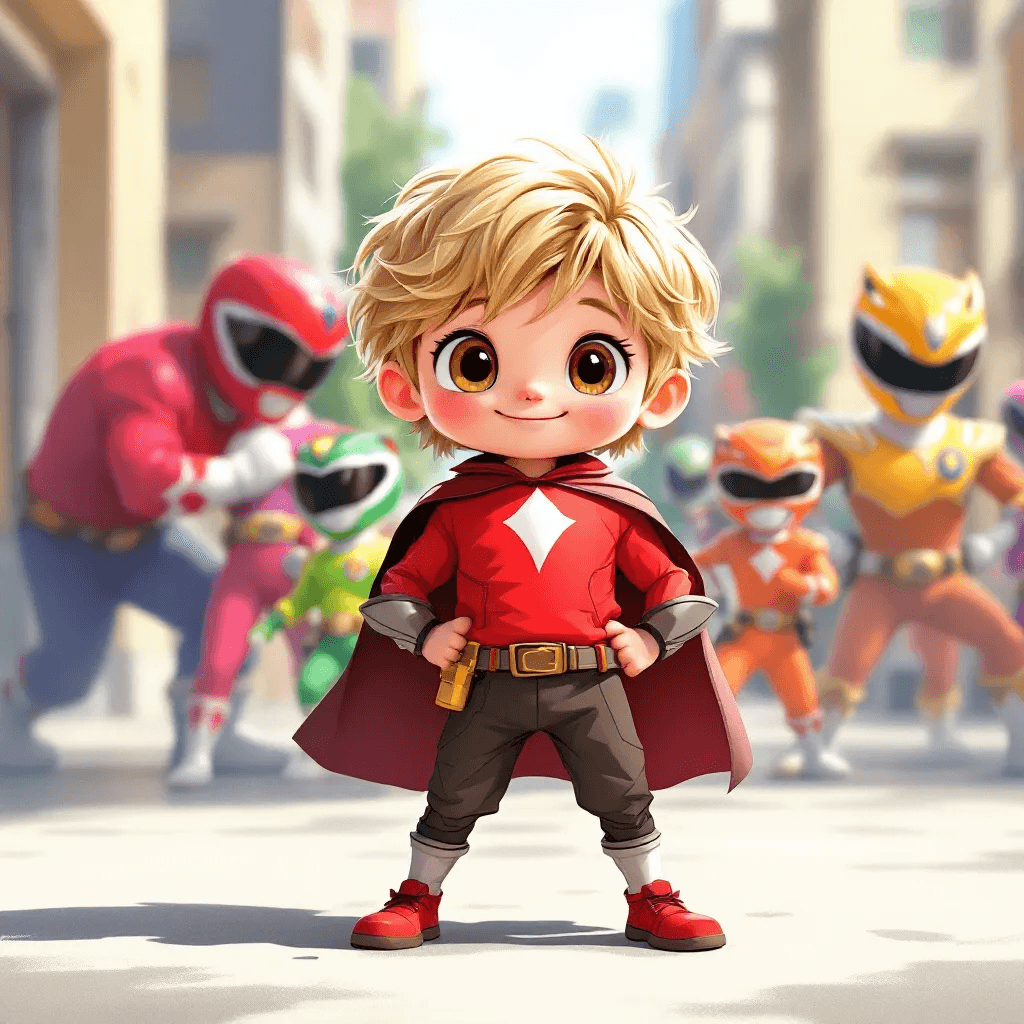 Hugh's Power Ranger Adventure